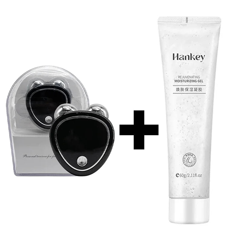 Face Lifting Machine Facial Massager EMS Microcurrent Roller Skin Tightening Rejuvenation Beauty Charging Facial Anti Wrinkle