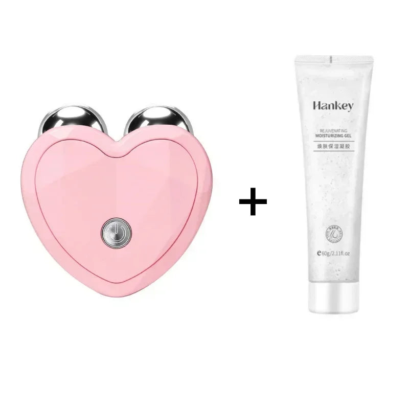 Face Lifting Machine Facial Massager Microcurrent Roller Charging Facial Anti Skin Tightening Wrinkle Rejuvenation Beauty tool