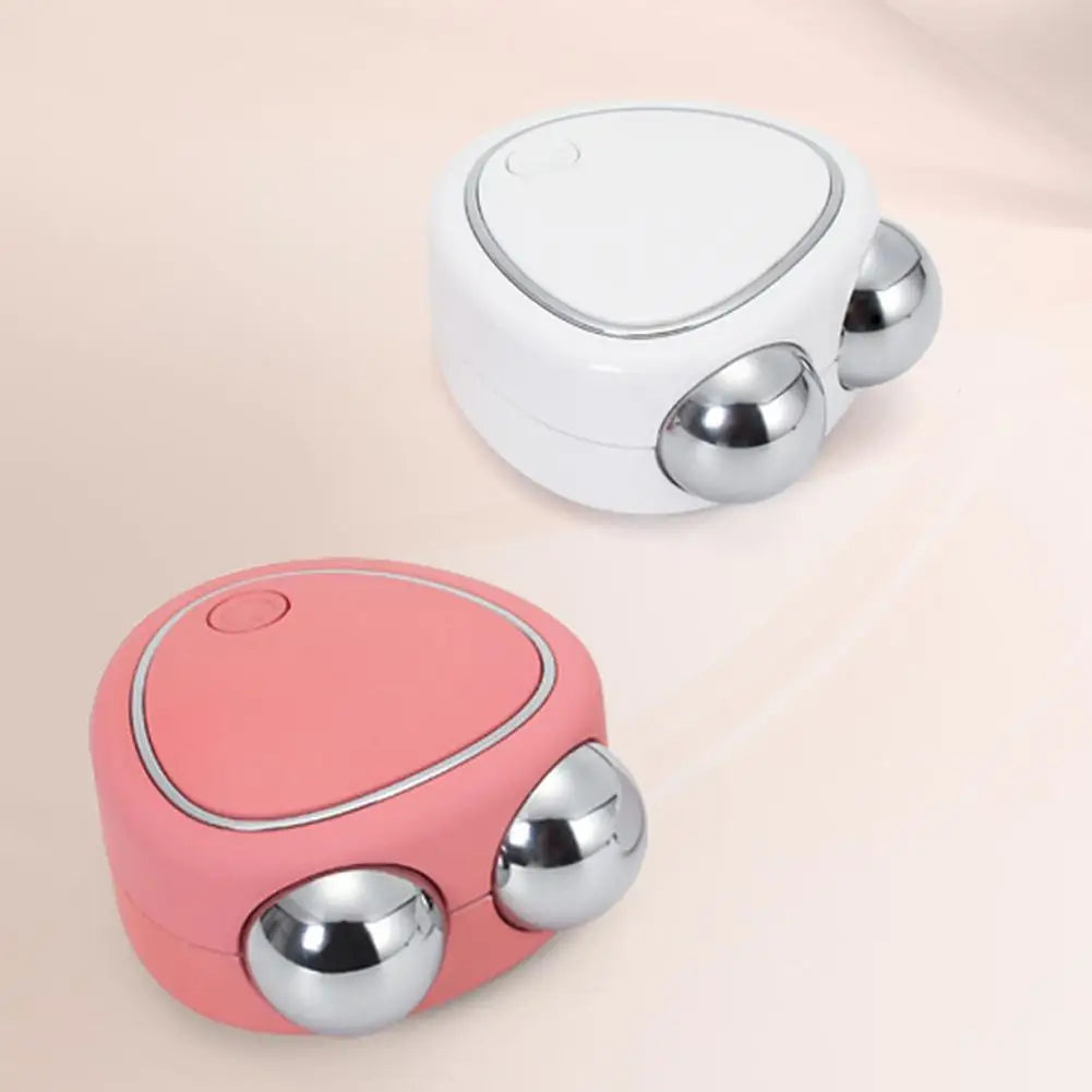 Portable Electric Face Lift Roller Massager EMS Sonic Facial Lifting Skin Tighten Massage to use after charging for 30 minutes