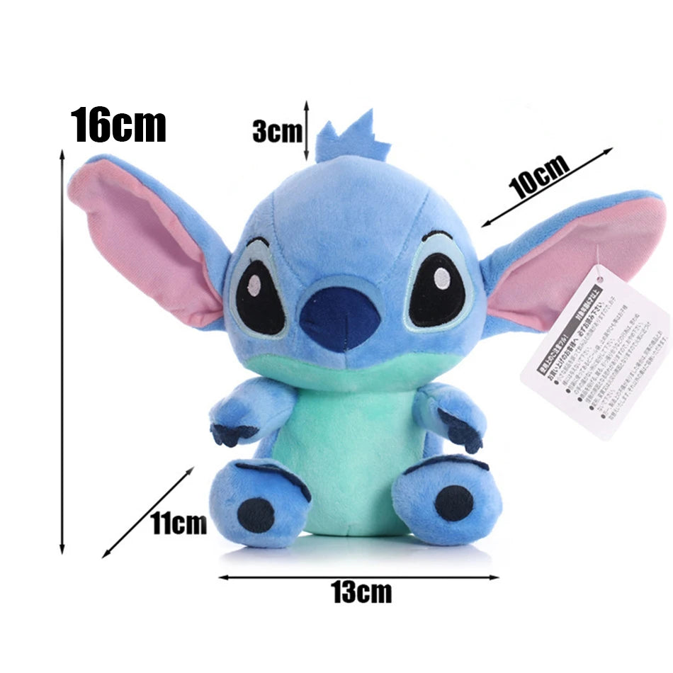 20cm Stitch Stuffed Plush Models Cartoon Stuffed Plush Dolls Anime Plush Baby Toys Kawaii Kids Birthday Gift