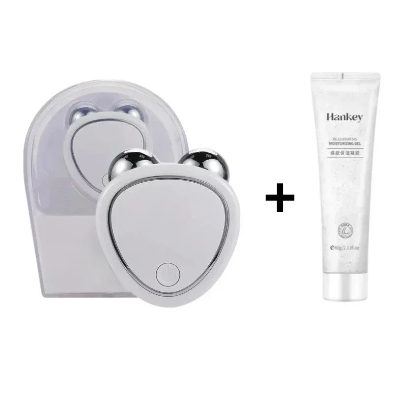 Mini Facial Massage Beauty Instrument Portable USB Charging Multifunctional Skin Care Thin Face Anti Wrinkle Face Firming Lift