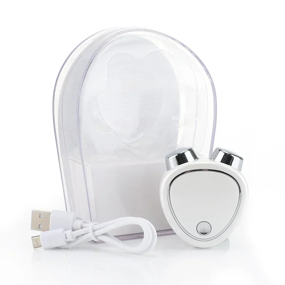 Mini Facial Massage Beauty Instrument Portable USB Charging Multifunctional Skin Care Thin Face Anti Wrinkle Face Firming Lift
